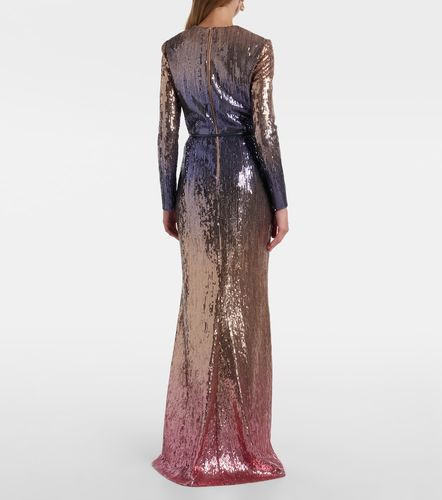 Elie Saab Robe longue à sequins - Elie Saab - Modalova