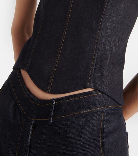 Aya Muse Top bustier Hyn en denim - Aya Muse - Modalova