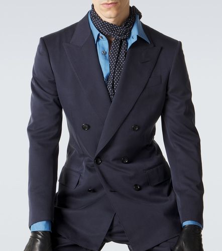 Tom Ford Blazer en soie - Tom Ford - Modalova