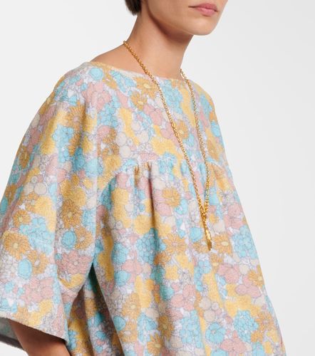 Chloé Top en coton à fleurs - Chloe - Modalova