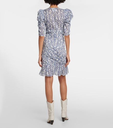 Robe Galdino en coton à fleurs - Marant Etoile - Modalova