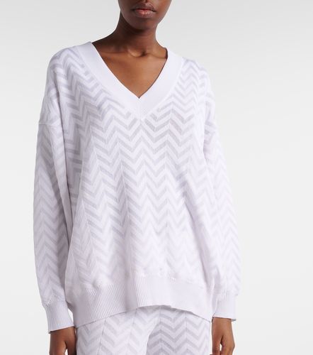 Pull Zigzag en coton mélangé - Missoni - Modalova
