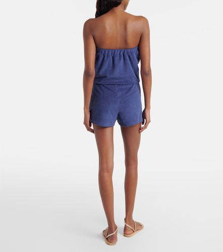 Combi-pantalon bustier Naomi en coton mélangé - Melissa Odabash - Modalova