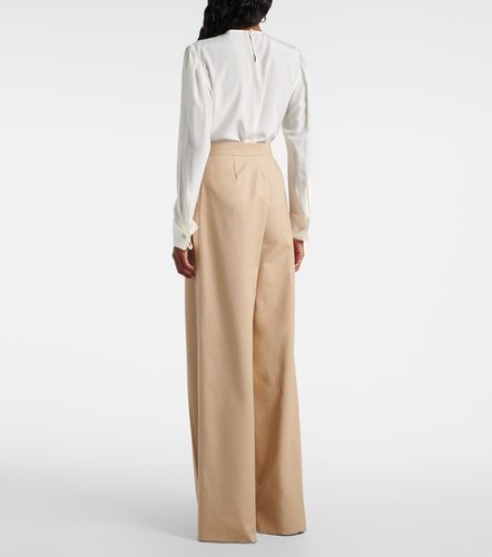 Pantalon ample en coton mélangé - Max Mara - Modalova