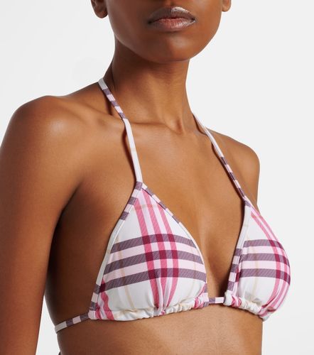 Haut de bikini Check - Burberry - Modalova
