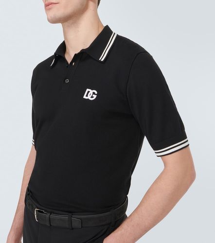 Dolce&Gabbana Polo en coton à logo - Dolce&Gabbana - Modalova