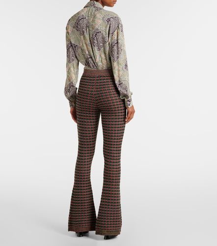 Pantalon évasé à taille haute - Etro - Modalova