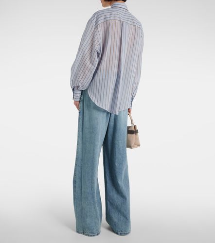 Chemise en coton mélangé lamé - Brunello Cucinelli - Modalova