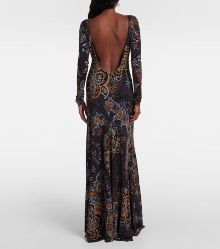 Etro Robe longue à imprimé floral - Etro - Modalova