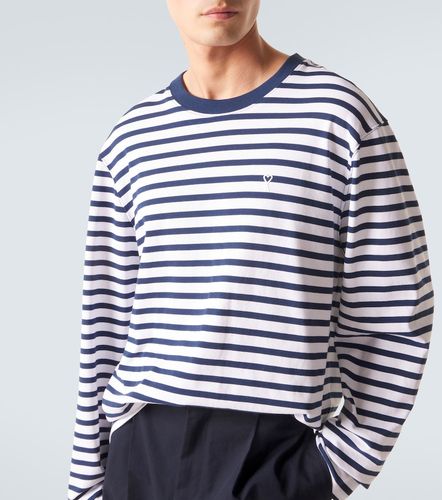 Ami Paris T-shirt rayé en coton - Ami Paris - Modalova