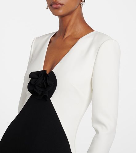 Robe à appliqué floral - Roland Mouret - Modalova