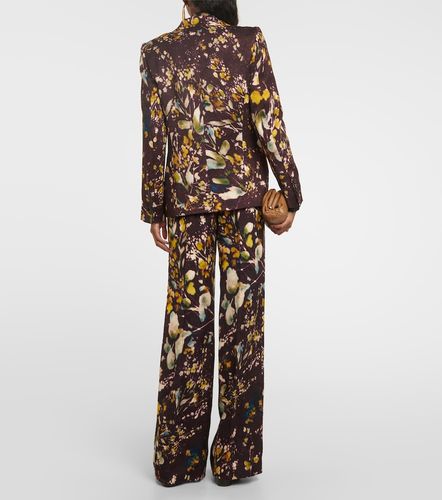 Dries Van Noten Blazer à fleurs - Dries Van Noten - Modalova