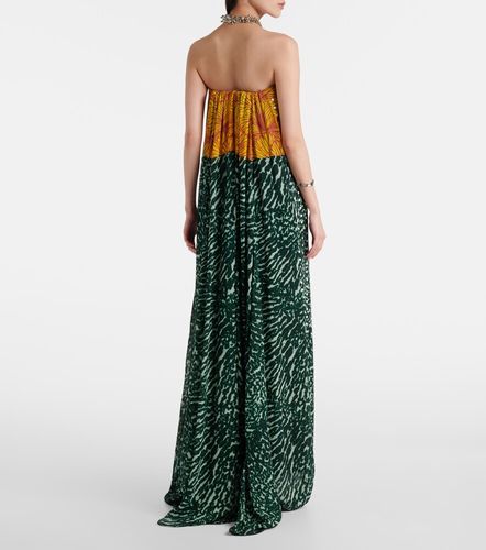 Robe longue imprimée - Dries Van Noten - Modalova