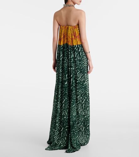 Robe longue imprimée - Dries Van Noten - Modalova