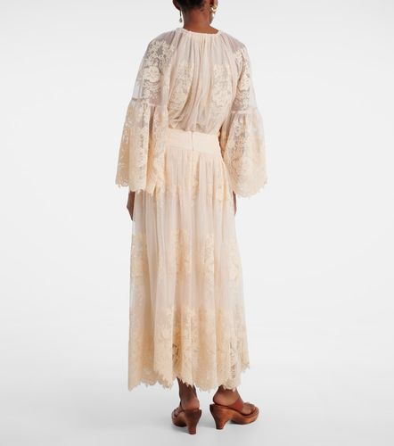 Jupe longue Hypnotic en dentelle à fleurs - Zimmermann - Modalova