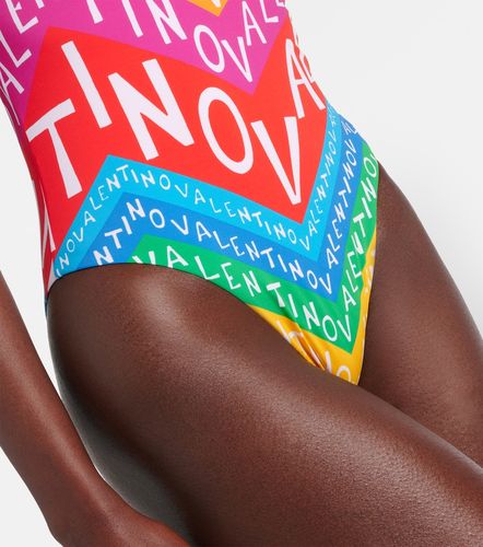 Valentino Maillot de bain à logo - Valentino - Modalova