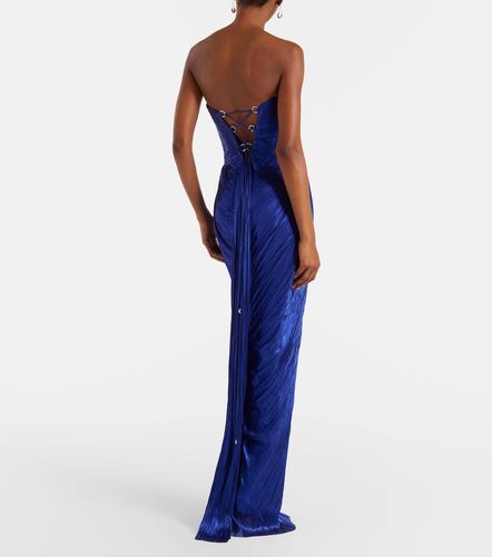 Robe longue Stephanie en tulle de soie - Maria Lucia Hohan - Modalova