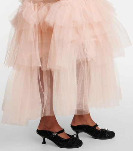 Simone Rocha Jupe midi en tulle - Simone Rocha - Modalova