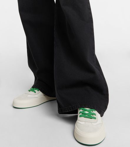 Baskets Marley en cuir et daim - The Row - Modalova