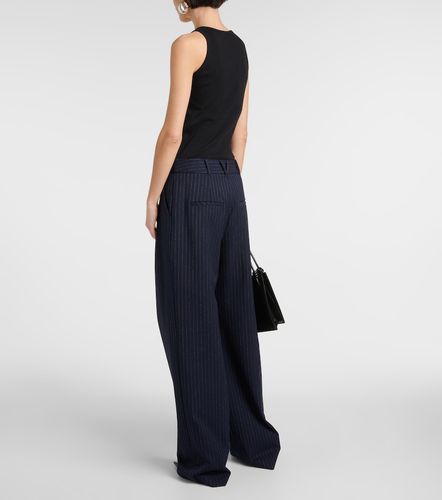 Pantalon ample Heyser à fines rayures - Veronica Beard - Modalova