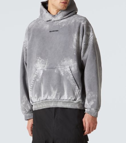 Sweat-shirt à capuche en coton - Balenciaga - Modalova