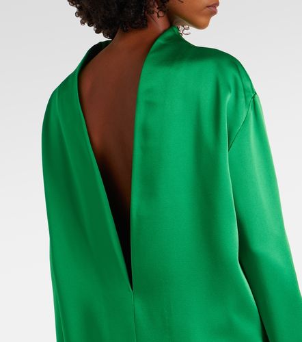 Robe longue en crêpe de satin - Tom Ford - Modalova