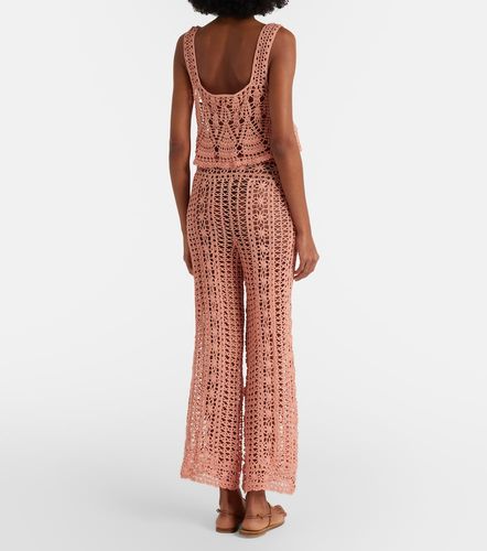 Pantalon ample en crochet - Anna Kosturova - Modalova