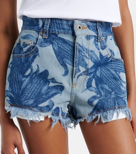 Short Paula's Ibiza en denim à imprimé - Loewe - Modalova