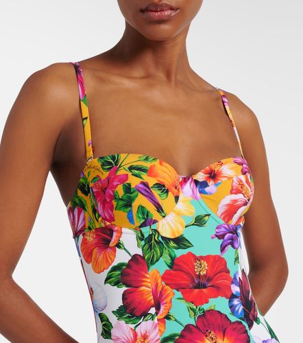 Maillot de bain à fleurs - Dolce&Gabbana - Modalova