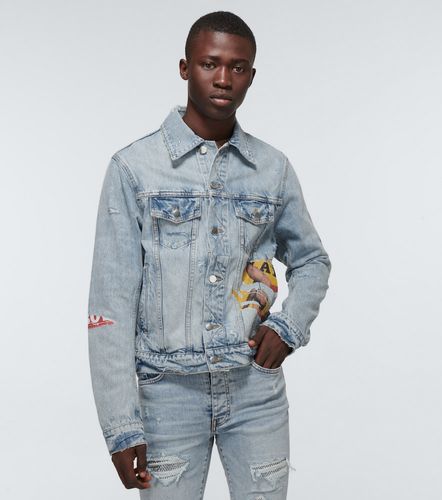 Amiri Veste en jean Playboy - Amiri - Modalova