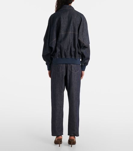 Veste bomber en jean - Brunello Cucinelli - Modalova