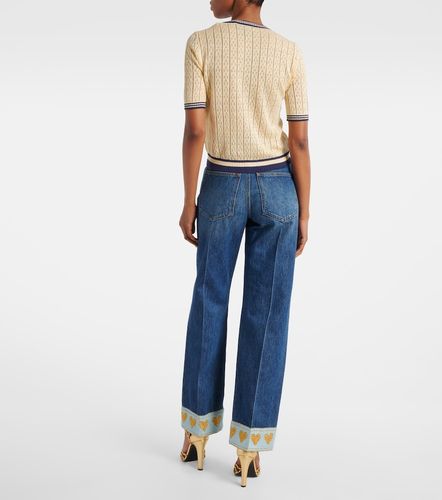 Valentino Cardigan en lin mélangé - Valentino - Modalova