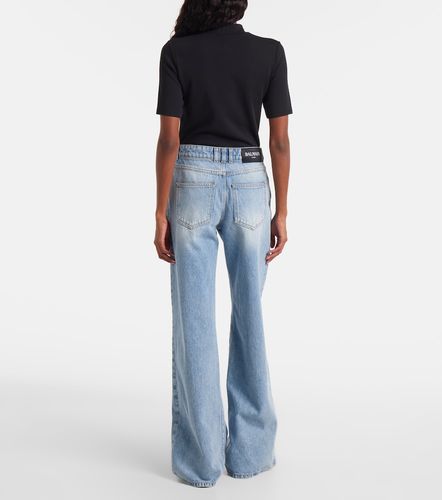 Jean ample à taille mi-haute - Balmain - Modalova