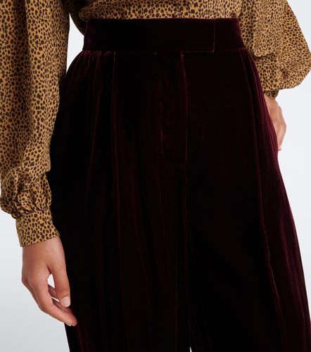 Valentino Pantalon ample en velours - Valentino - Modalova