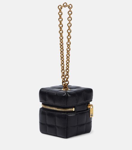 Pochette Cube Cassandre Carré Mini en cuir - Saint Laurent - Modalova