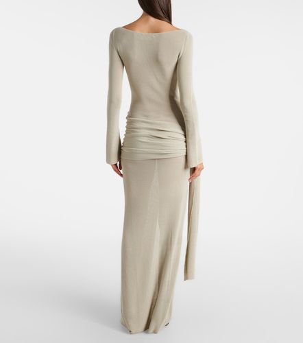 Robe longue Astra en coton mélangé - Aya Muse - Modalova