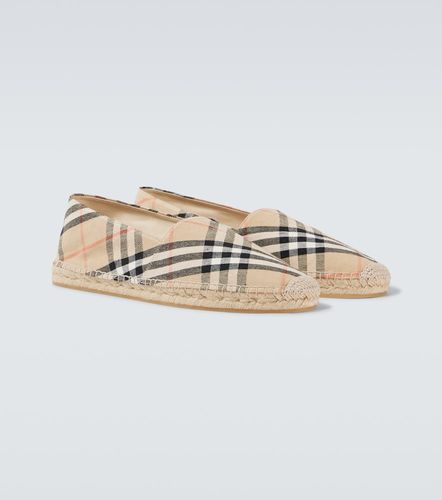Burberry Espadrilles Burberry Check - Burberry - Modalova
