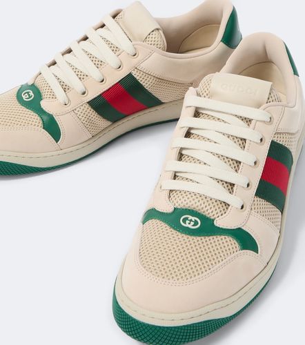 Baskets Screener à finitions en cuir - Gucci - Modalova