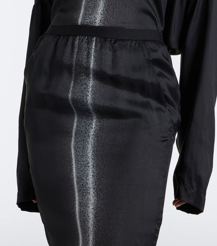 Jupe longue Soft Pillar à imprimé - Rick Owens - Modalova