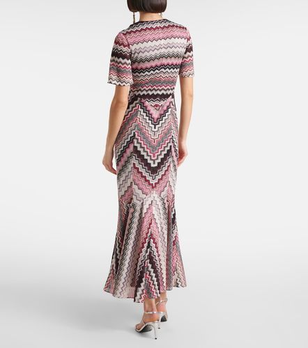 Missoni Robe midi Zigzag en lamé - Missoni - Modalova