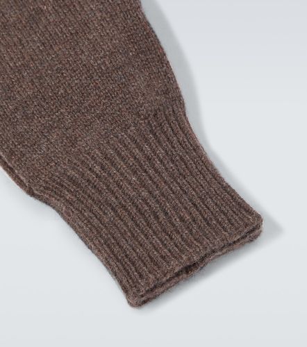 Gants en cachemire et daim - Brunello Cucinelli - Modalova