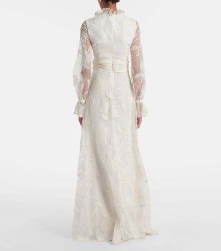 Robe longue de mariée Adeline en organza de soie - Markarian - Modalova