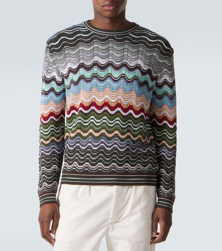Pull Zigzag en coton mélangé - Missoni - Modalova