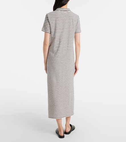 Robe midi Corin rayée en coton - Velvet - Modalova