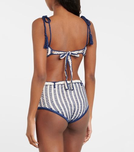 Haut de bikini bandeau en coton crocheté - Anna Kosturova - Modalova