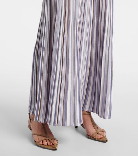 Robe longue Citara en coton mélangé à rayures - Faithfull - Modalova