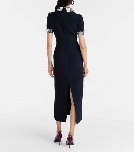 David Koma Robe midi à ornements - David Koma - Modalova