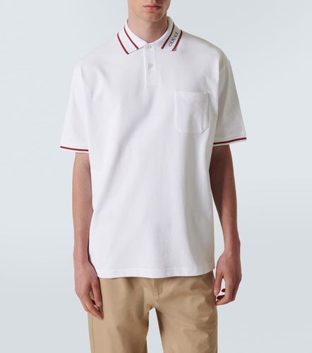 Gucci Polo Web en coton - Gucci - Modalova