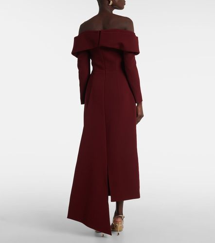Robe midi Derika en crêpe - Emilia Wickstead - Modalova