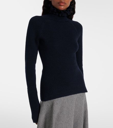 Alaïa Top en laine et soie mélangée - Alaia - Modalova